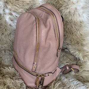 Michael Kors Rhea Medium Leather Backpack